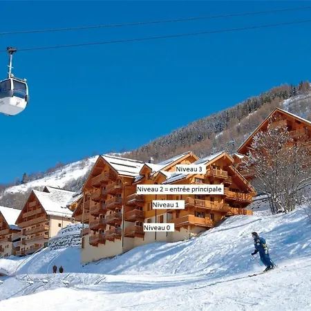 Cosy 4 Pers. Avec Balcon Et Wifi - Fr-1-263-392 * Valloire